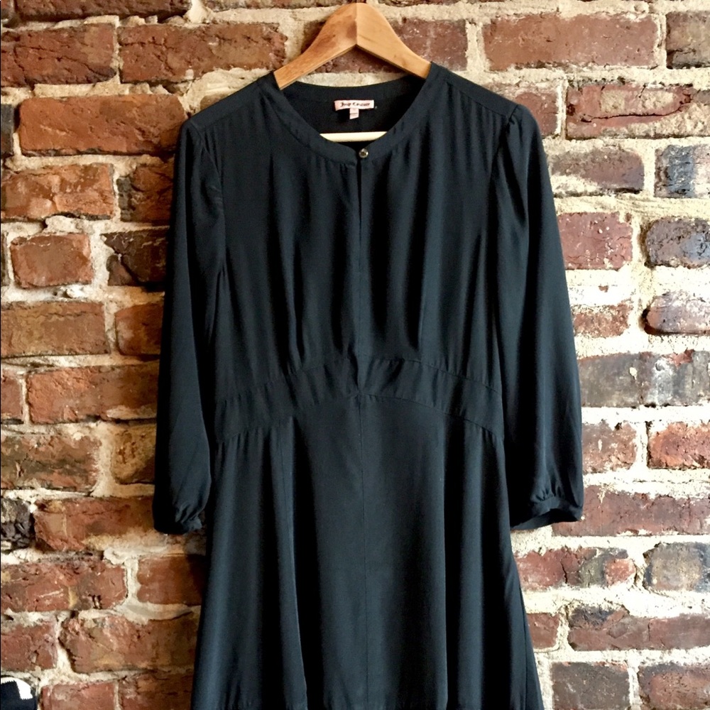 Designer Juicy Couture Simple Black Dress